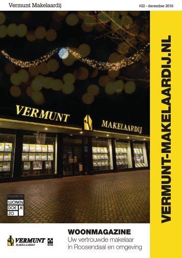 Vermunt Woonmagazine, #22 december 2016