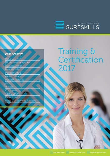 Training & Certification Brochure 2017 Belfast