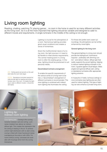 licht.wissen No. 14 "Ideas for Good Home Lighting"