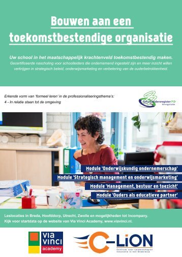 Bouwen aan een toekomstbestendige organisatie