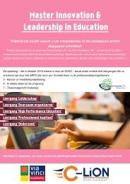 Master Innovation & Leadership in Education