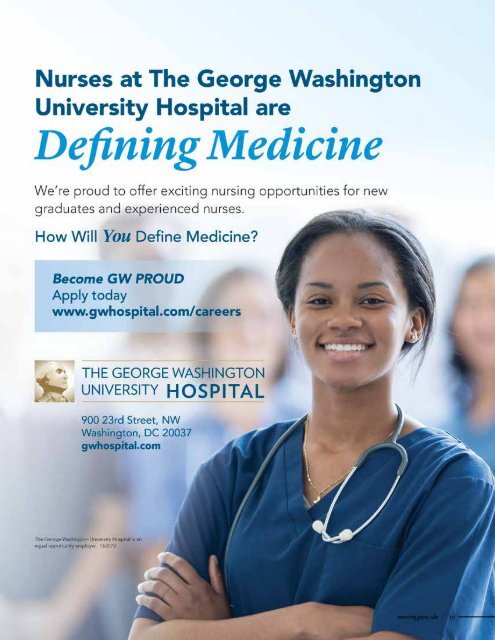 GW Nursing Magazine Fall 2016