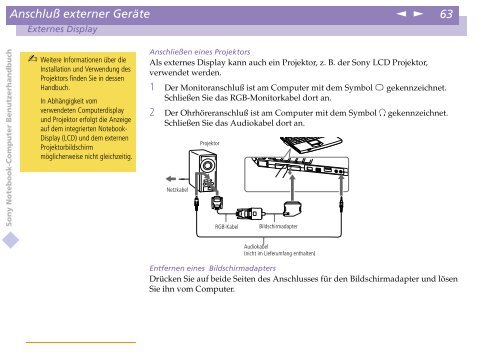 Sony PCG-N505SN - PCG-N505SN Istruzioni per l'uso Tedesco