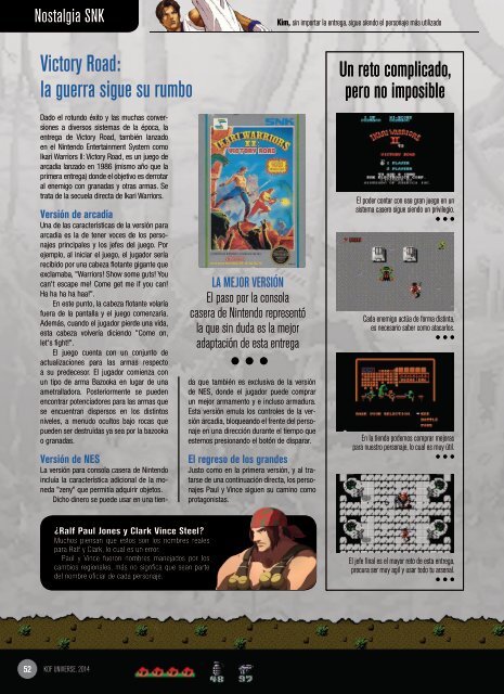 Revista KOF Universe 2