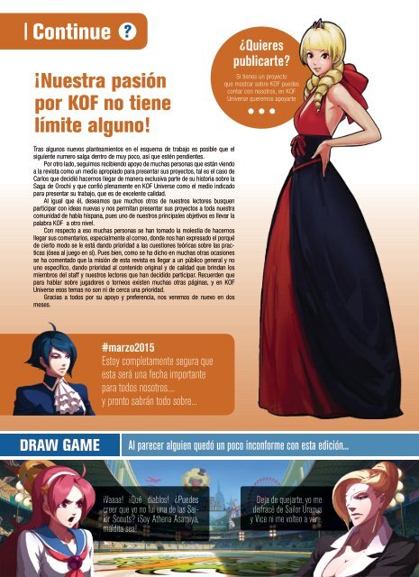 Revista KOF Universe 2