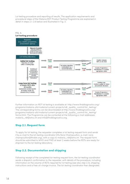 WHO-2015_Procedures-malaria-RDT-productlot-testing