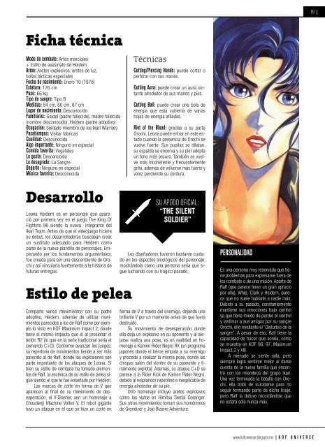 Revista KOF Universe 4