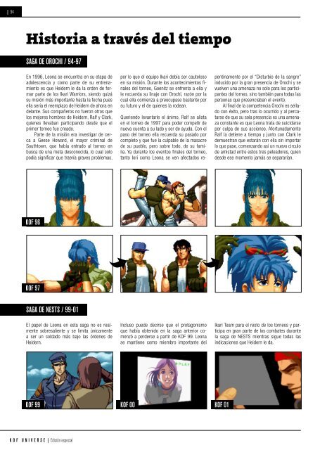 Revista KOF Universe 4