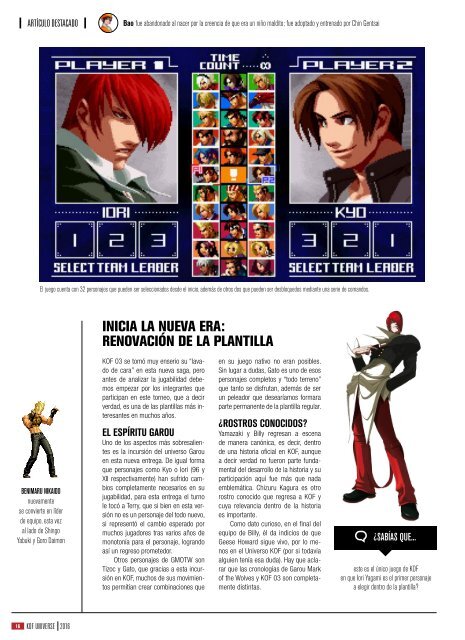 Revista KOF Universe 5