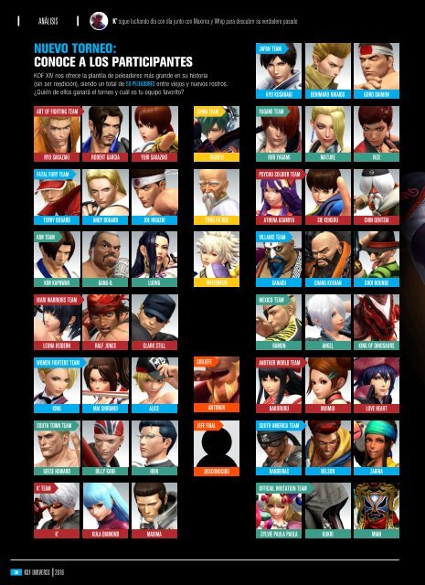 Revista KOF Universe 5