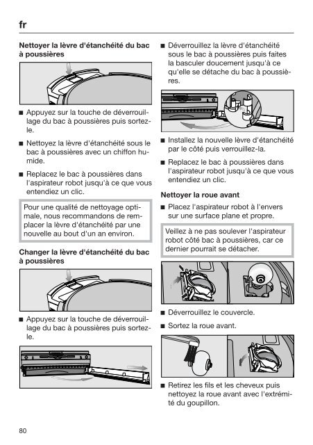 Miele Classic C1 Special PowerLine - SBAD1 - Istruzioni d'uso