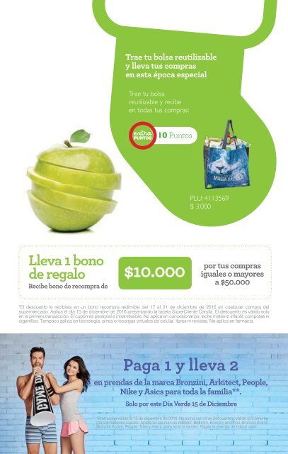 Día Verde Diciembre, Bono 10.000