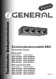 TECHNIK Zwischendeckenmodelle ARG - MJS Air Klima GmbH ...
