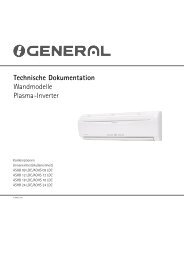 Technische Dokumentation Wandmodelle Plasma -Inverter