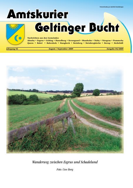 Amtskurier Geltinger Bucht Steinbergkirche