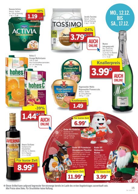 lidl prospekt kw50 Prospekte24.com