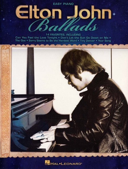 Elton John - Ballads (Easy Piano) - 2012