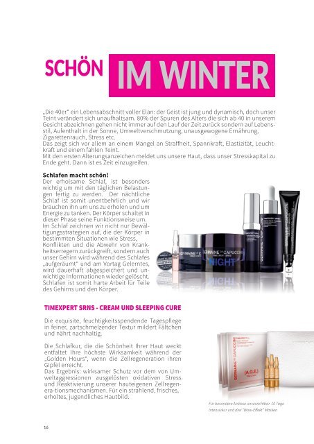 Beauté Winter 2016