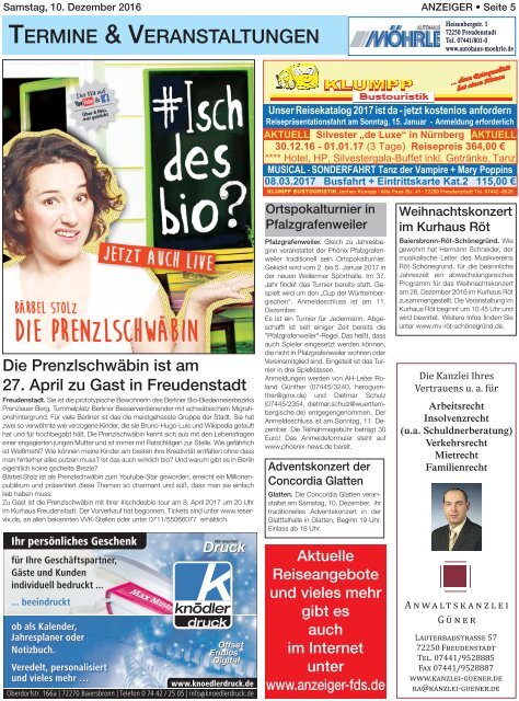 Anzeiger Ausgabe 49/16