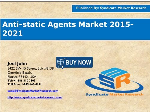 Anti-static Agents Market