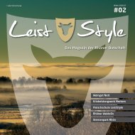 LeistStyle – Das Magazin – Ausgabe 2, Winter 2016/2017