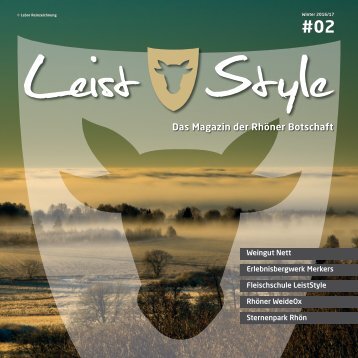 LeistStyle – Das Magazin – Ausgabe 2, Winter 2016/2017