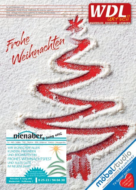 WDL-aktuell Dezember 2016