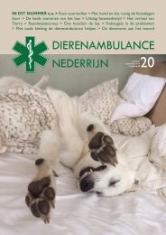 Dierenambulance Nederrijn Magazine - 20