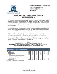 ÍNDICE NACIONAL DE PRECIOS PRODUCTOR NOVIEMBRE DE 2016