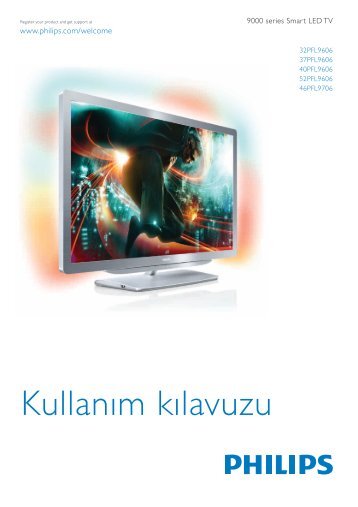 Philips 9000 series TÃ©lÃ©viseur LED Smart TV - Mode dâemploi - TUR