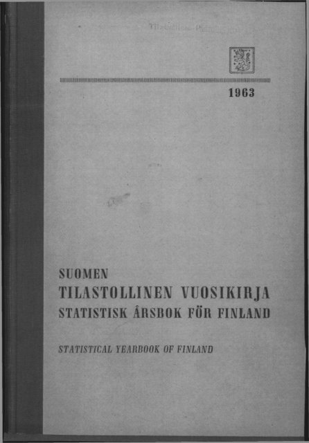 Finland Yearbook - 1963