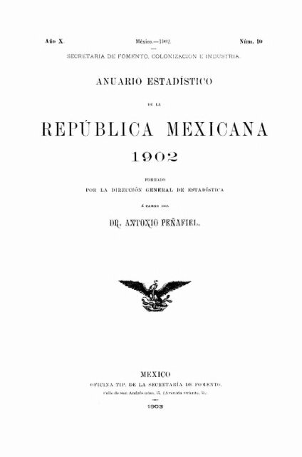 Mexico Yearbook - 1902