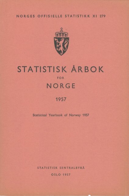 Norway Yearbook - 1957