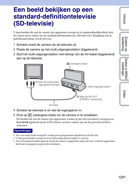 Sony DSC-TX7 - DSC-TX7 Istruzioni per l'uso Olandese