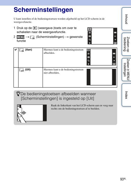 Sony DSC-TX7 - DSC-TX7 Istruzioni per l'uso Olandese