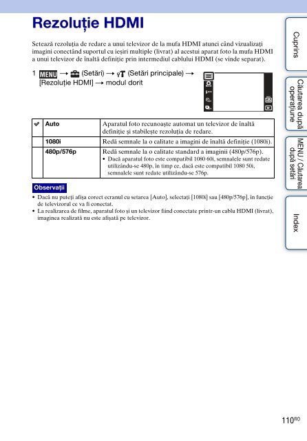 Sony DSC-TX7 - DSC-TX7 Istruzioni per l'uso Rumeno