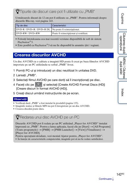 Sony DSC-TX7 - DSC-TX7 Istruzioni per l'uso Rumeno