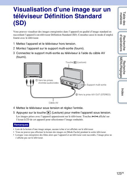 Sony DSC-TX7 - DSC-TX7 Istruzioni per l'uso Francese