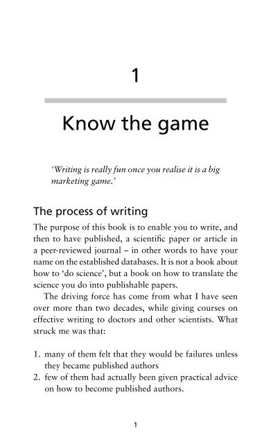 Winning the Publications Game - 4th Edition (2016)