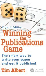 Winning the Publications Game - 4th Edition (2016)