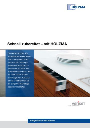 Schnell zubereitet – mit HOLZMA - HOMAG Group