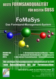 Das Formsand-Management-System MICHENFELDER ...
