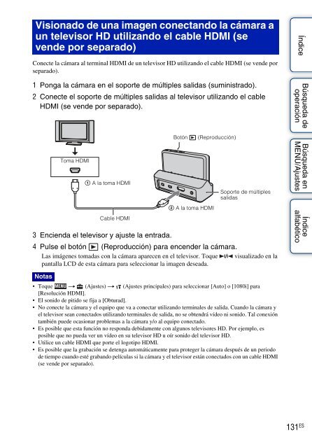 Sony DSC-TX7 - DSC-TX7 Istruzioni per l'uso Spagnolo