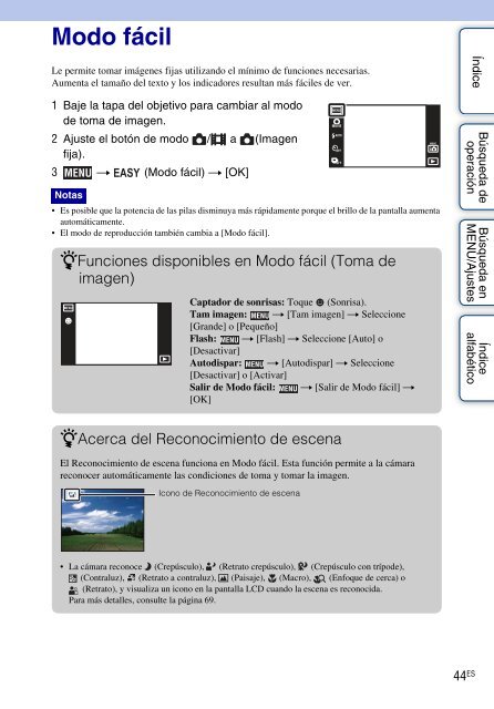 Sony DSC-TX7 - DSC-TX7 Istruzioni per l'uso Spagnolo