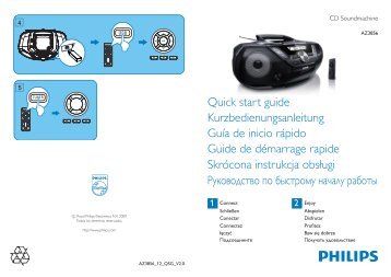 Philips Lecteur de CD - Guide de mise en route - AEN