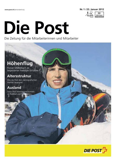 «Die Post» - Personalzeitung - Die Schweizerische Post