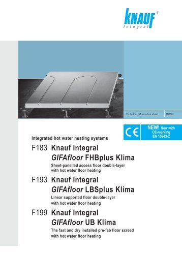 GIFAfloor TI Klima - Raised Floor solutions by Fieldmans Access ...