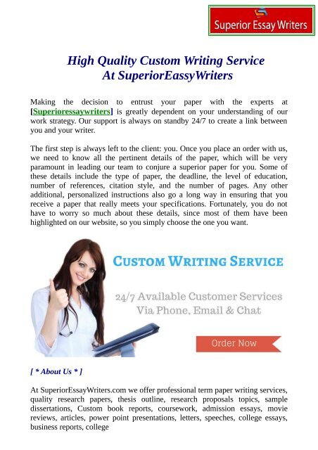 professional college essay writers