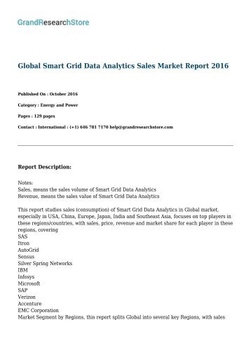 global-smart-grid-data-analytics-sales-market-report-2016-grandresearchstore