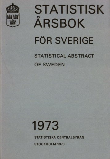 Sweden Yearbook - 1973